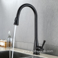 2022 New arrival brush nickel pull down kitchen sink faucet kitchen faucet mixer tap